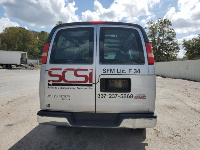 1GTS7AF43D1130116 - 2013 GMC SAVANA G1500 SILVER photo 6