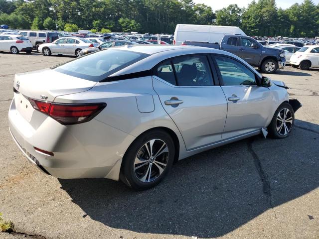 3N1AB8CV8LY266447 - 2020 NISSAN SENTRA SV SILVER photo 3