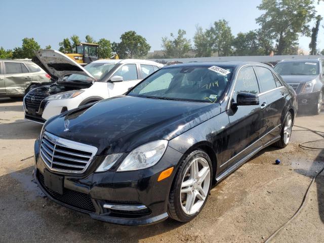 WDDHF8JB5DA758549 - 2013 MERCEDES-BENZ E 350 4MATIC BLACK photo 1