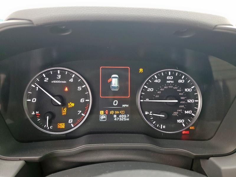 JF2GUADC7R8253359 - 2024 SUBARU CROSSTREK PREMIUM GRAY photo 9