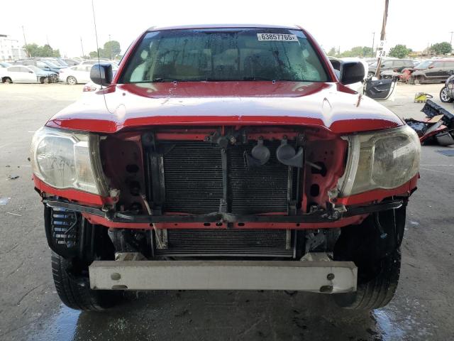 5TELU42N37Z387185 - 2007 TOYOTA TACOMA DOUBLE CAB RED photo 5