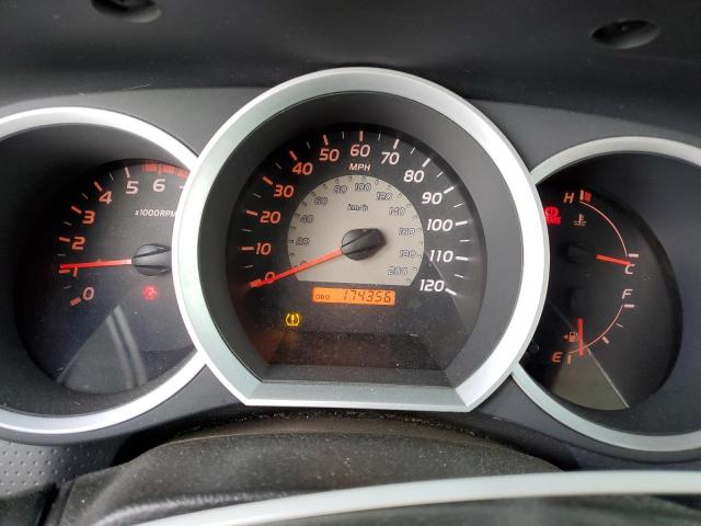 5TELU42N37Z387185 - 2007 TOYOTA TACOMA DOUBLE CAB RED photo 9