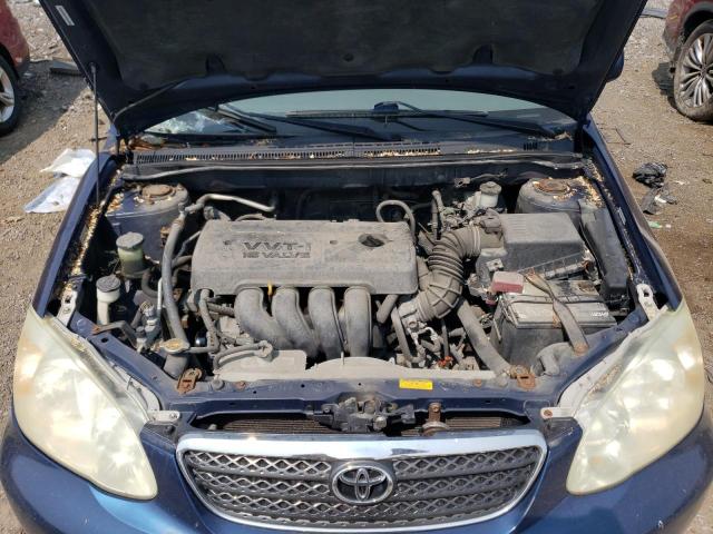 1NXBR32E05Z370787 - 2005 TOYOTA COROLLA CE BLUE photo 11