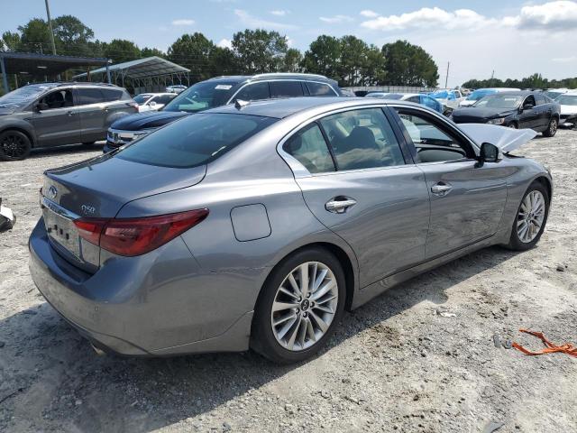 JN1EV7BP4MM702995 - 2021 INFINITI Q50 LUXE SILVER photo 3