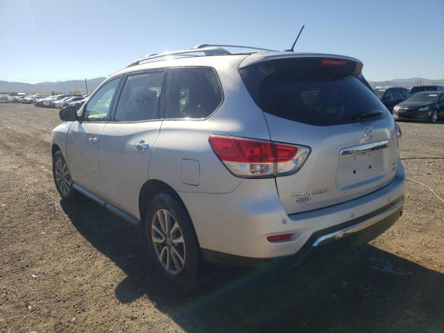 5N1AR2MM8FC636431 - 2015 NISSAN PATHFINDER S 银色 照片 3