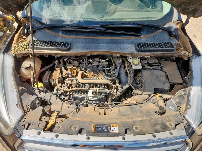 1FMCU0HD6KUB07652 - 2019 FORD ESCAPE SEL შავი ფოტო 12