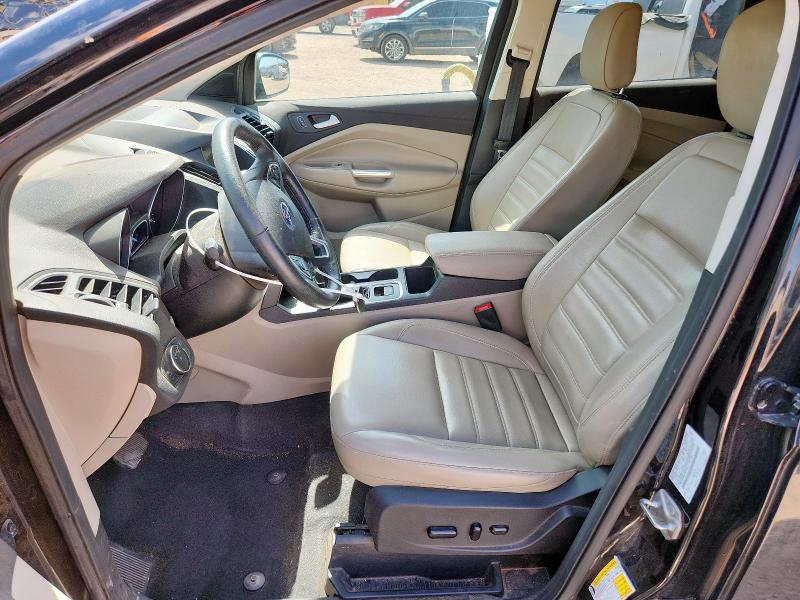 1FMCU0HD6KUB07652 - 2019 FORD ESCAPE SEL შავი ფოტო 7