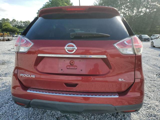 5N1AT2MT4FC811931 - 2015 NISSAN ROGUE S RED photo 6