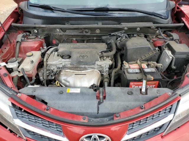 2T3WFREV2FW207690 - 2015 TOYOTA RAV4 XLE RED photo 12