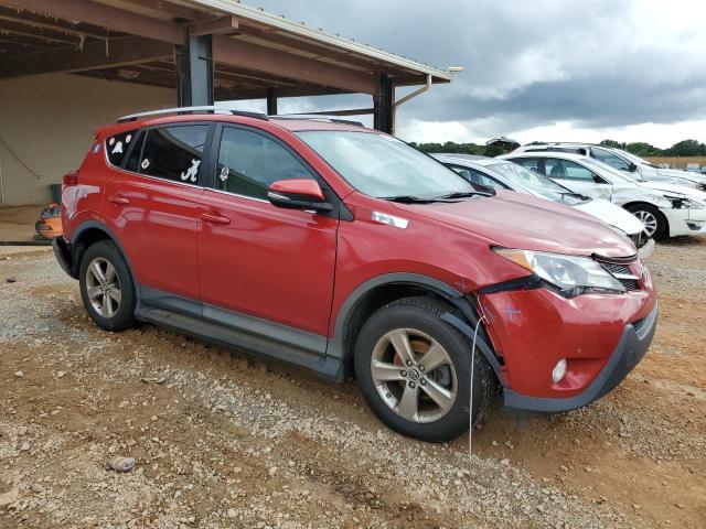 2T3WFREV2FW207690 - 2015 TOYOTA RAV4 XLE RED photo 4