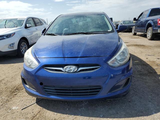 KMHCT4AE9GU033275 - 2016 HYUNDAI ACCENT SE BLUE photo 5