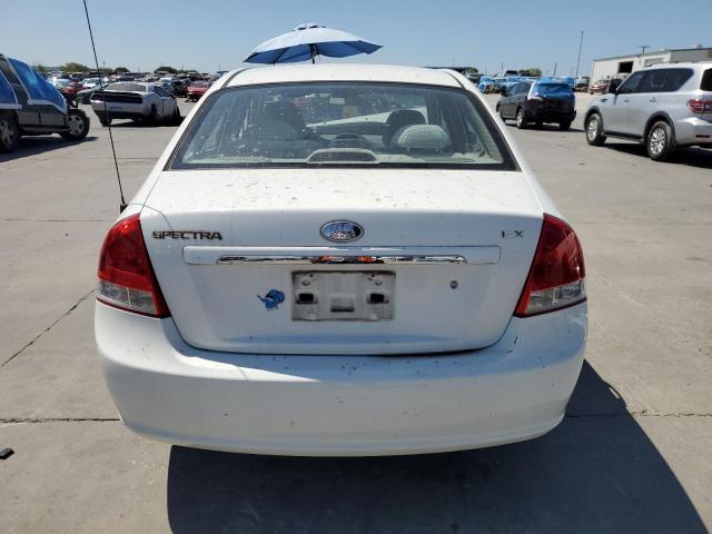 KNAFE121275487347 - 2007 KIA SPECTRA EX WHITE photo 6