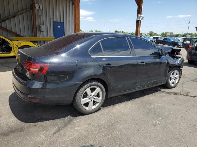 3VW2B7AJXHM355993 - 2017 VOLKSWAGEN JETTA S BLACK photo 3