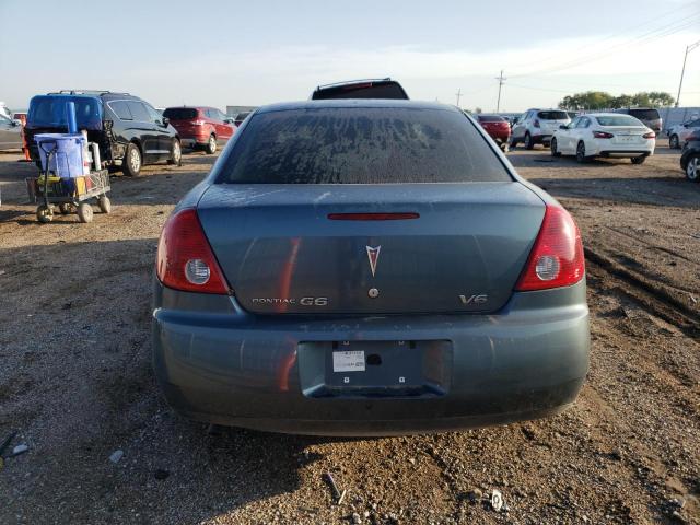 1G2ZG558364244519 - 2006 PONTIAC G6 SE1 BLUE photo 6