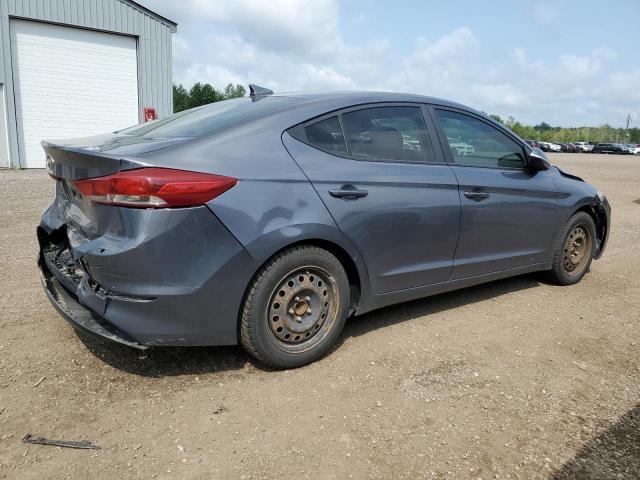 KMHD84LF9HU217743 - 2017 HYUNDAI ELANTRA SE GRAY photo 3