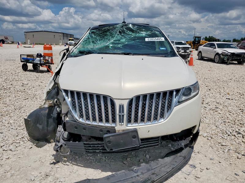2LMDJ6JK5DBL04320 - 2013 LINCOLN MKX WHITE photo 5