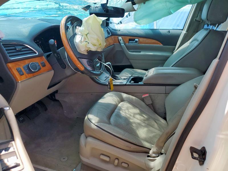 2LMDJ6JK5DBL04320 - 2013 LINCOLN MKX WHITE photo 7