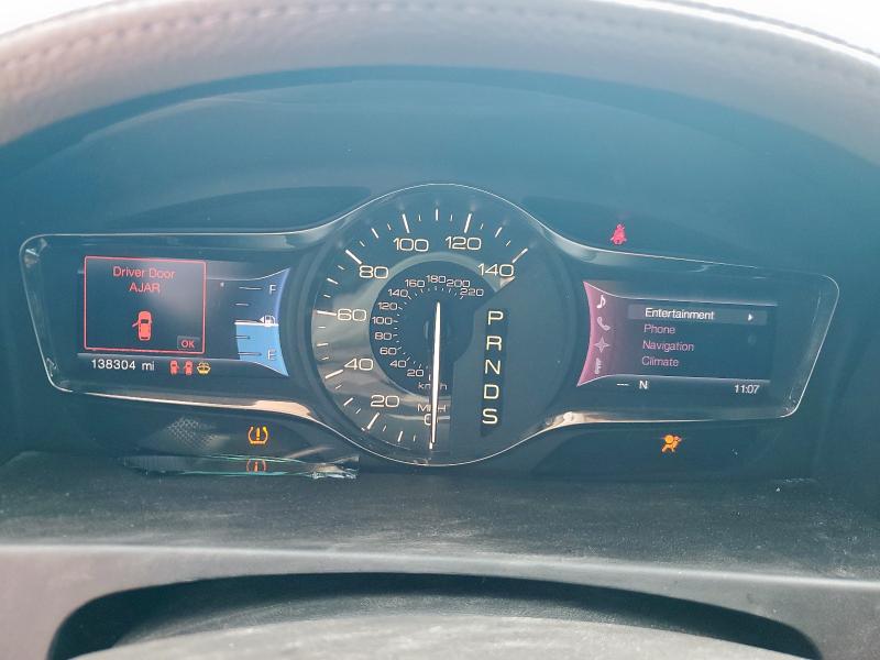 2LMDJ6JK5DBL04320 - 2013 LINCOLN MKX WHITE photo 9