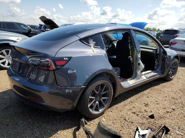5YJ3E1EA5PF403456 - 2023 TESLA MODEL 3 GRAY photo 3
