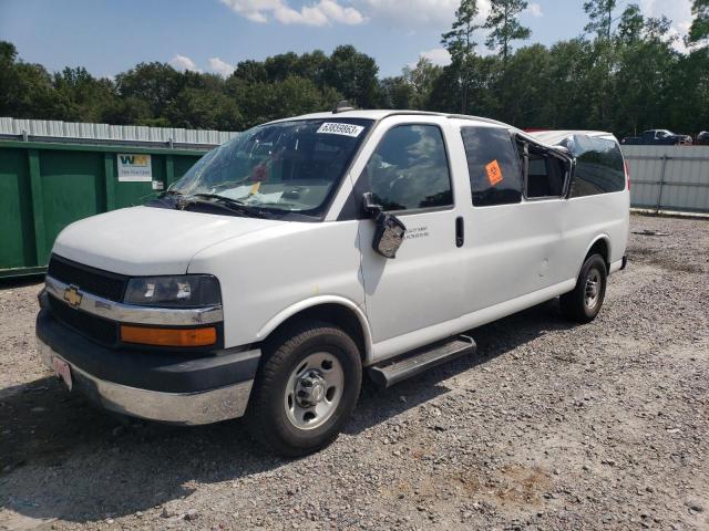 1GAZGPFGXK1267748 - 2019 CHEVROLET EXPRESS G3 LT WHITE photo 1