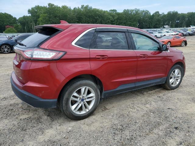 2FMPK3J8XHBC21805 - 2017 FORD EDGE SEL RED photo 3