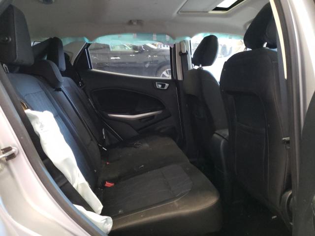 MAJ6P1UL0JC178061 - 2018 FORD ECOSPORT SE SILVER photo 10