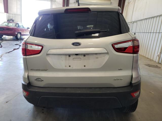 MAJ6P1UL0JC178061 - 2018 FORD ECOSPORT SE SILVER photo 6