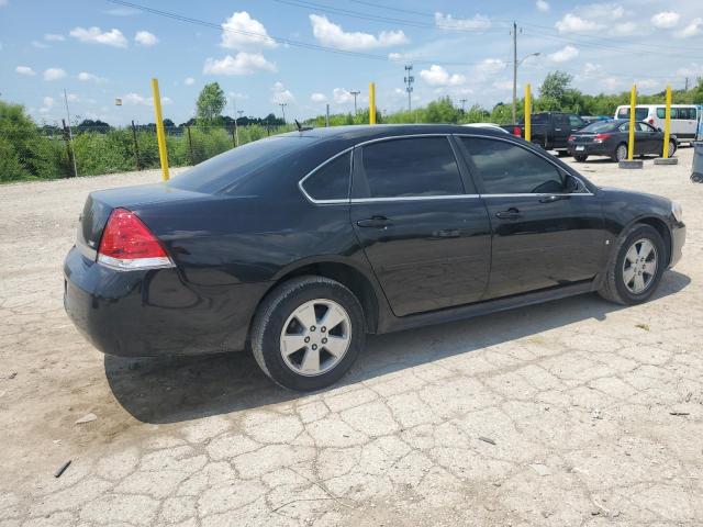 2G1WT57K091226054 - 2009 CHEVROLET IMPALA 1LT BLACK photo 3