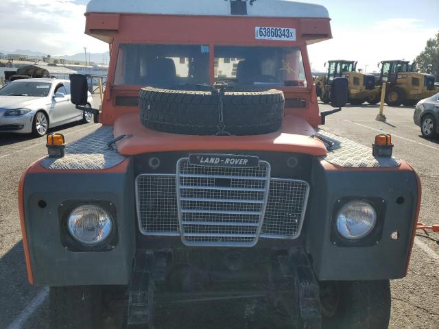 SALLBCAG2AA173698 - 1980 LAND ROVER ALL OTHER ORANGE photo 5