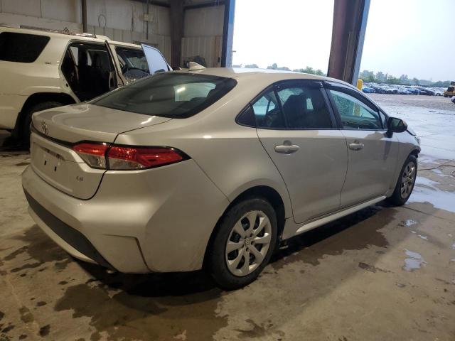 5YFEPMAEXMP180585 - 2021 TOYOTA COROLLA LE GRAY photo 3