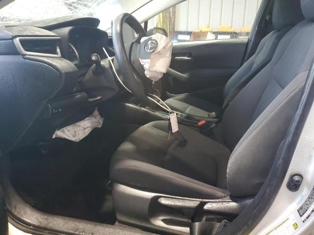 5YFEPMAEXMP180585 - 2021 TOYOTA COROLLA LE GRAY photo 7