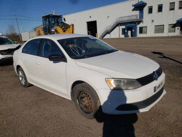 3VW1K7AJXCM309326 - 2012 VOLKSWAGEN JETTA BASE WHITE photo 1
