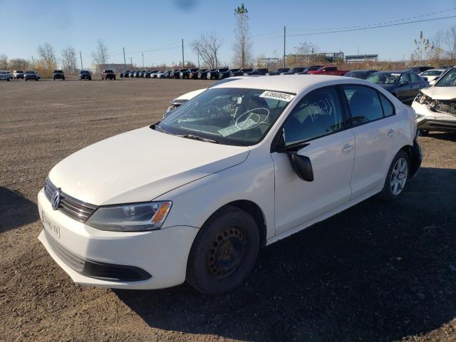 3VW1K7AJXCM309326 - 2012 VOLKSWAGEN JETTA BASE WHITE photo 2