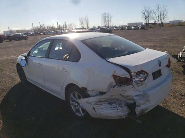 3VW1K7AJXCM309326 - 2012 VOLKSWAGEN JETTA BASE WHITE photo 3