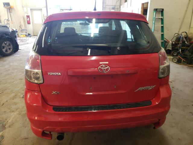 2T1KR32E67C663064 - 2007 TOYOTA COROLLA MA XR RED photo 6