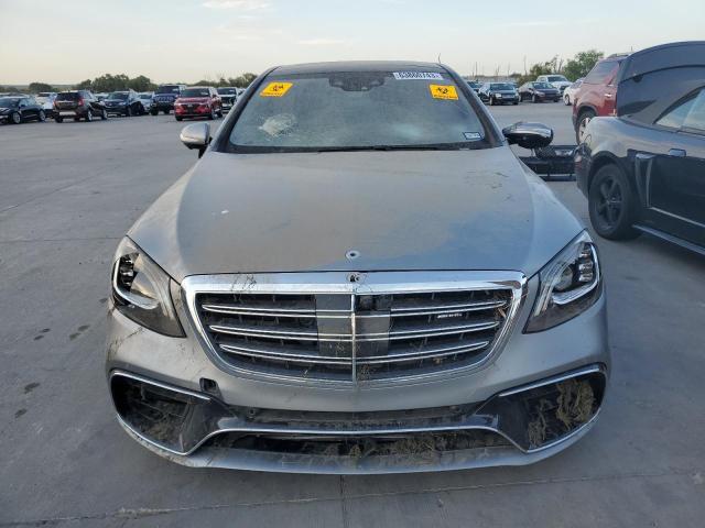 WDDUG8JB6JA391104 - 2018 MERCEDES-BENZ S 63 AMG 4MATIC SILVER photo 5