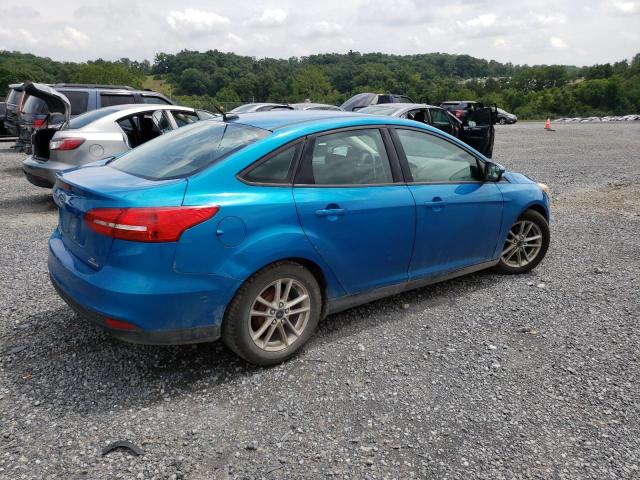 1FADP3F25FL233621 - 2015 FORD FOCUS SE BLUE photo 3