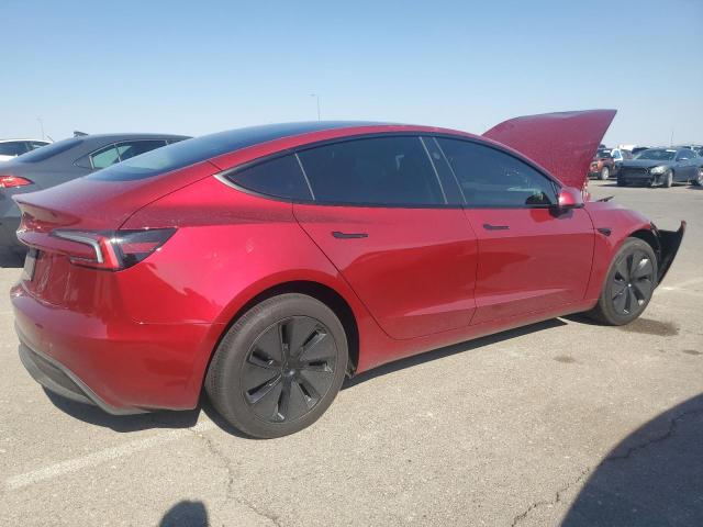 5YJ3E1EA6RF871649 - 2024 TESLA MODEL 3 წითელი ფოტო 3