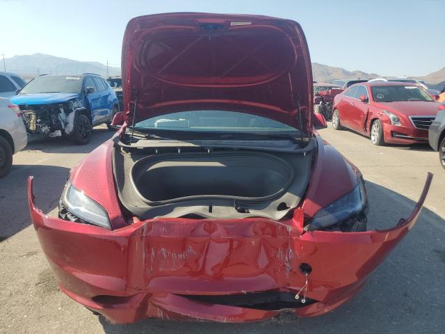 5YJ3E1EA6RF871649 - 2024 TESLA MODEL 3 წითელი ფოტო 5
