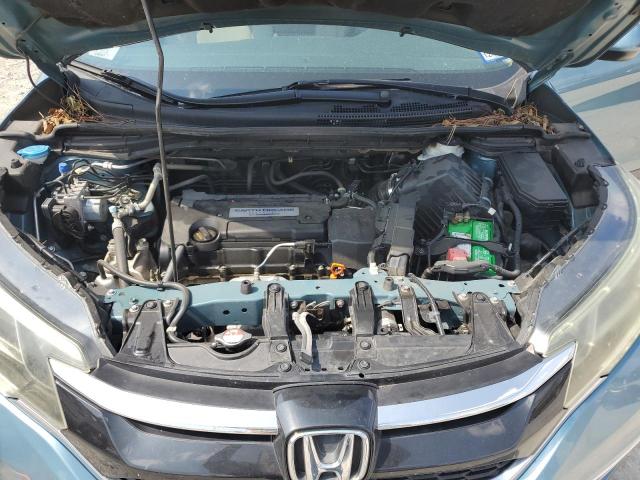 2HKRM3H54FH507315 - 2015 HONDA CR-V EX GREEN photo 12