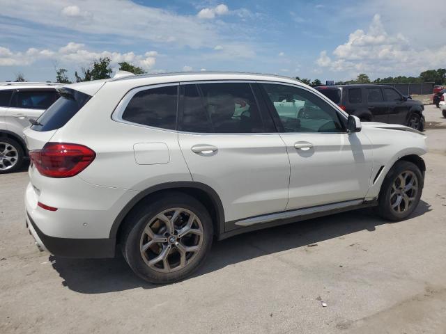 5UXTY3C09M9E39462 - 2021 BMW X3 SDRIVE30I WHITE photo 3