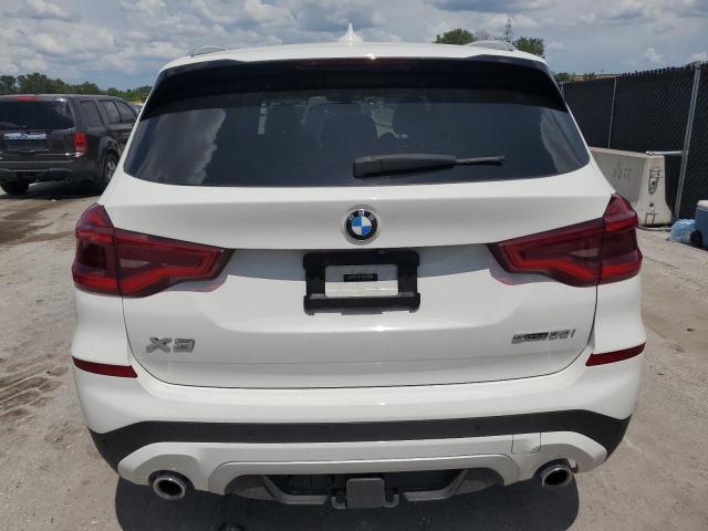 5UXTY3C09M9E39462 - 2021 BMW X3 SDRIVE30I WHITE photo 6