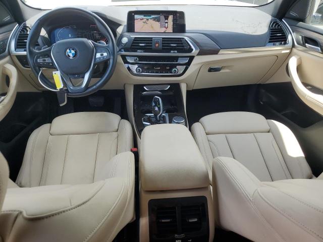 5UXTY3C09M9E39462 - 2021 BMW X3 SDRIVE30I WHITE photo 8