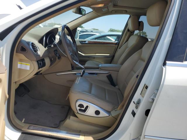 4JGBB8GB6AA622974 - 2010 MERCEDES-BENZ ML 350 4MATIC WHITE photo 7