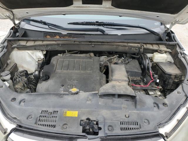 5TDKKRFH3FS089802 - 2015 TOYOTA HIGHLANDER XLE WHITE photo 12