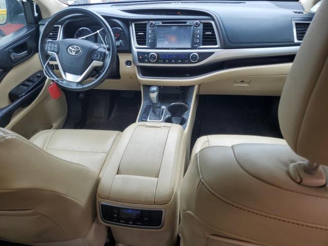 5TDKKRFH3FS089802 - 2015 TOYOTA HIGHLANDER XLE WHITE photo 8