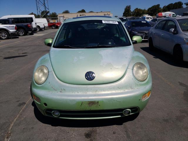 3VWCK21C61M426220 - 2001 VOLKSWAGEN NEW BEETLE GLS GREEN photo 5