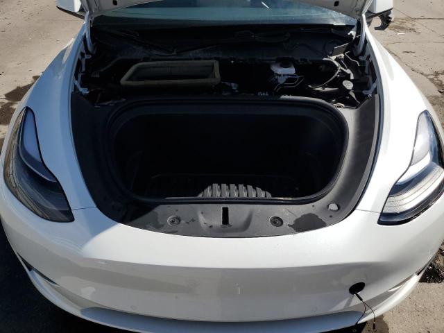 5YJYGDEE6MF075044 - 2021 TESLA MODEL Y WHITE photo 12