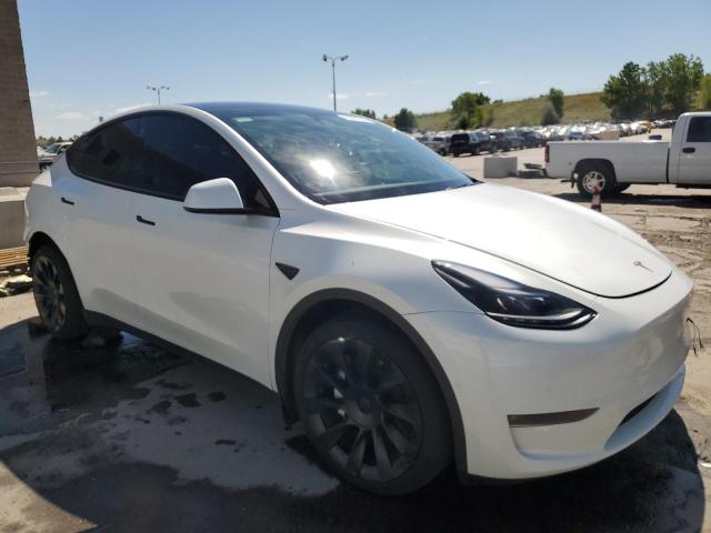 5YJYGDEE6MF075044 - 2021 TESLA MODEL Y WHITE photo 4