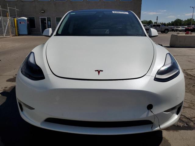 5YJYGDEE6MF075044 - 2021 TESLA MODEL Y WHITE photo 5